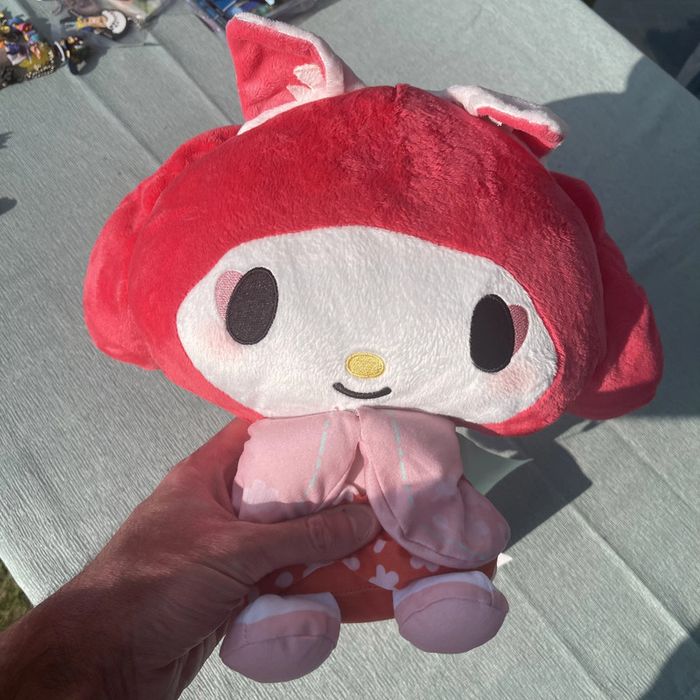 Hello Kitty Peluche My Melody Kimono Japonais Rouge Sanrio Characters Furyu - photo numéro 2