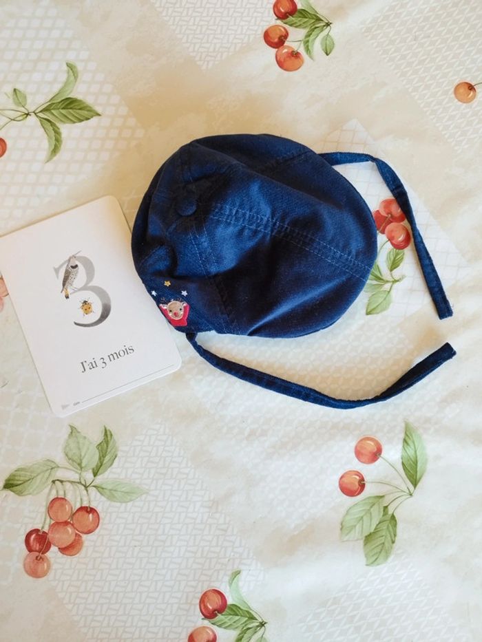 Très jolie casquette chaude thème de Noel en taille 1 (3-6 mois) de chez Sergent Major