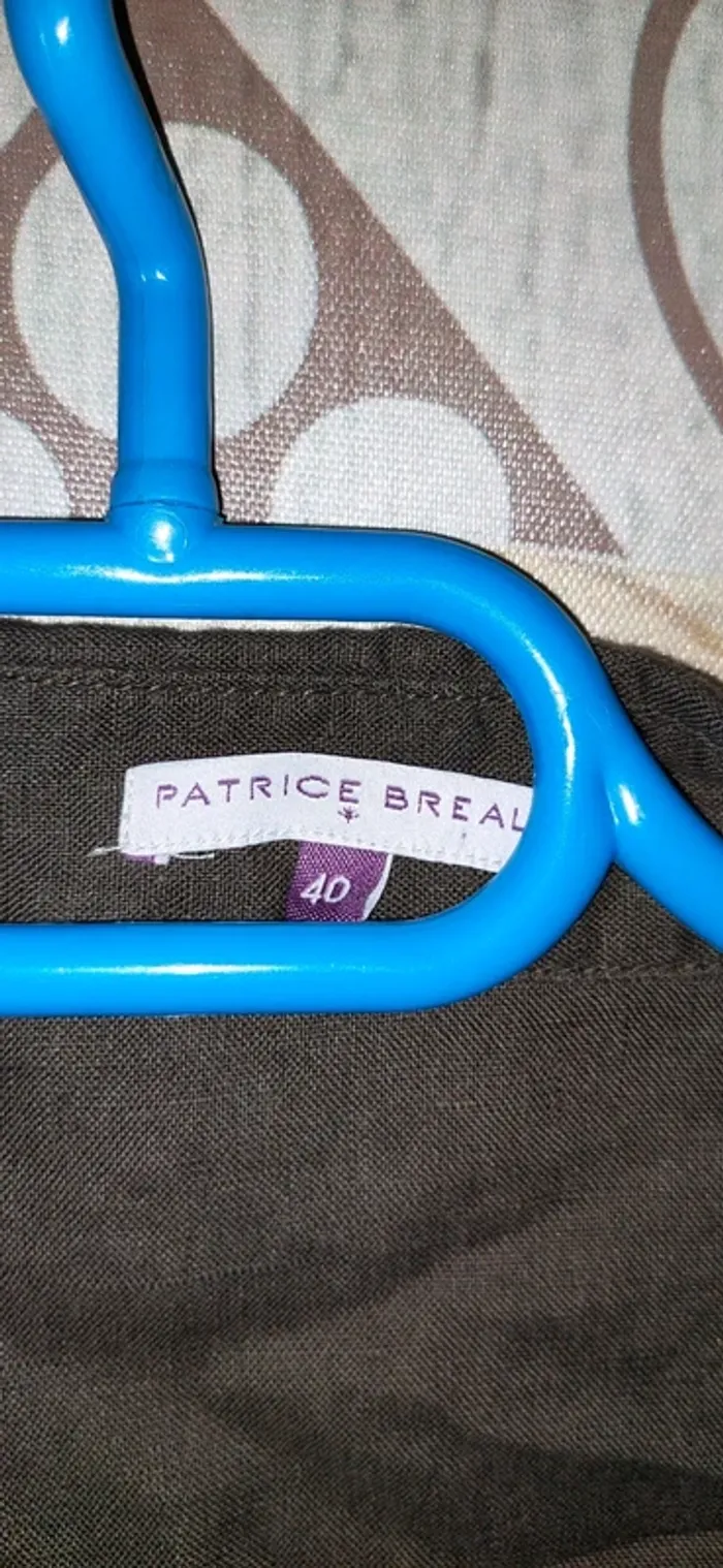 Tunique marron 100% lin, Patrice breal - photo numéro 3