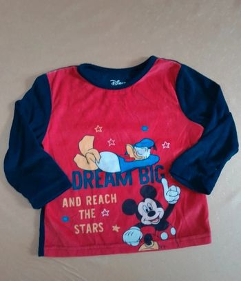 Pyjamas tout doux Mickey taille 18/24 mois🌺