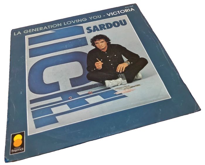 Vinyle 45 tours Michel Sardou La génération loving you (1981) trema 410154