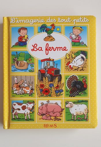 Livre L'imagerie des tout-petits La ferme
