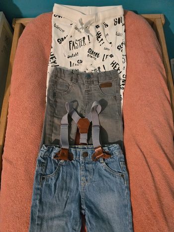 Lot de 3 pantalons 🌼 6 mois