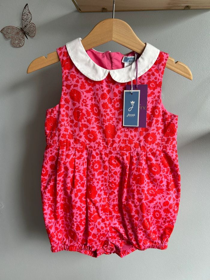 Barboteuse liberty Jacadi fille 36 mois neuve