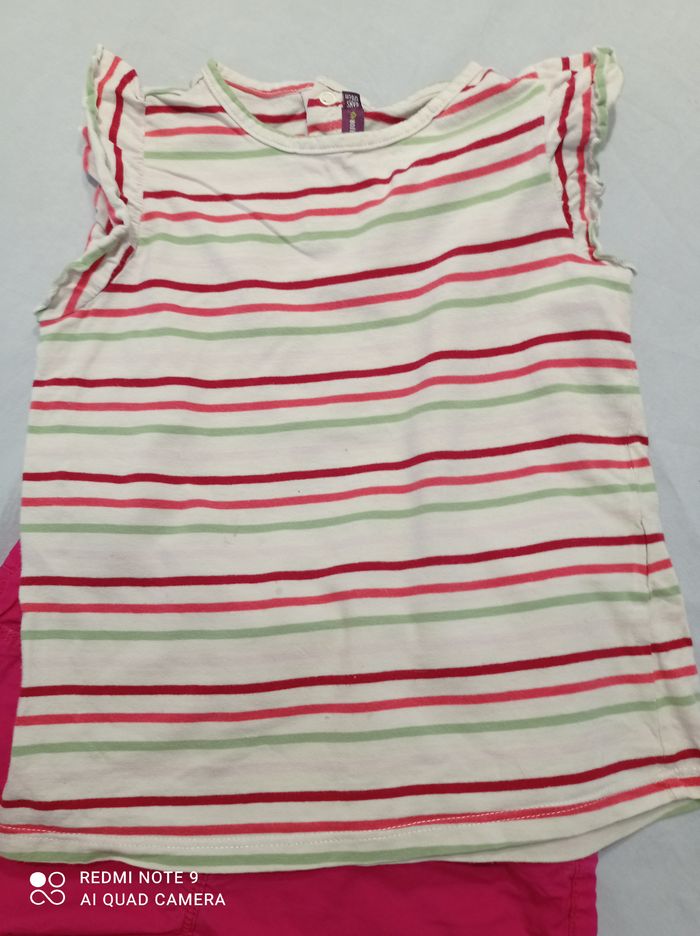 short Gemo et tee shirt S Major 8 ans réf 961 C01 - photo numéro 4