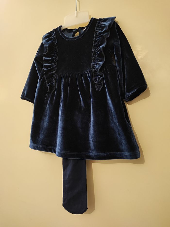 Robe plus collant bébé - photo numéro 2