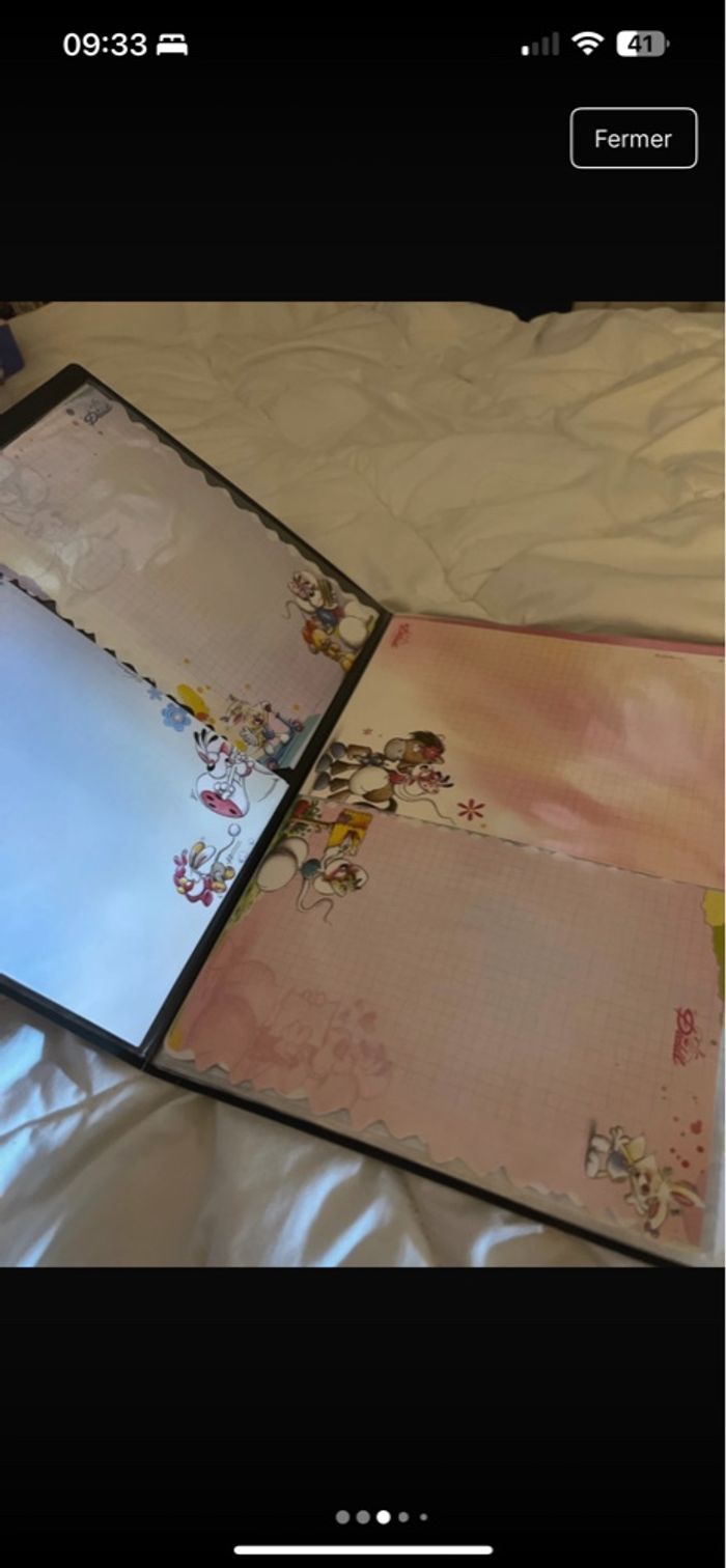 Porte-vue 73 feuilles Diddl 🐭🖤 - photo numéro 4