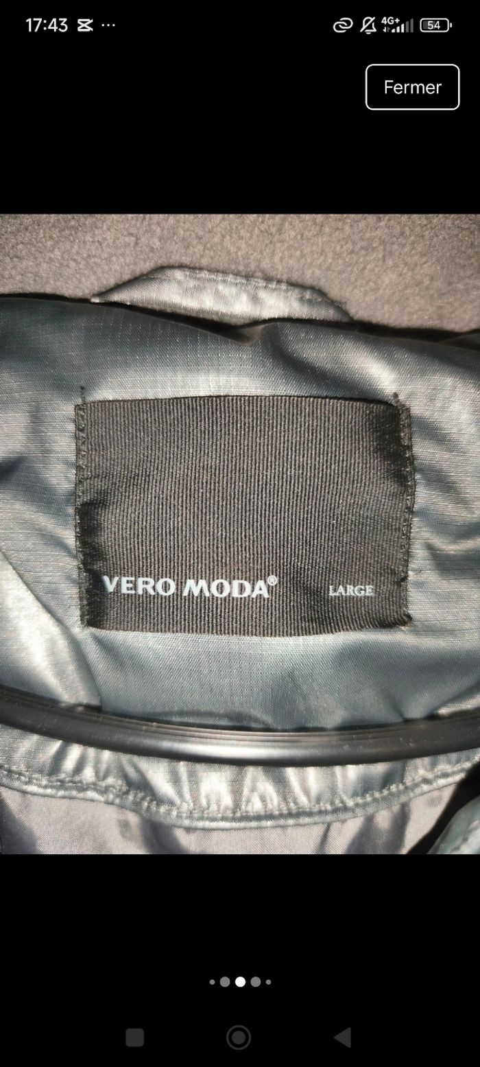 Magnifique doudoune longue vero moda neuve - photo numéro 4