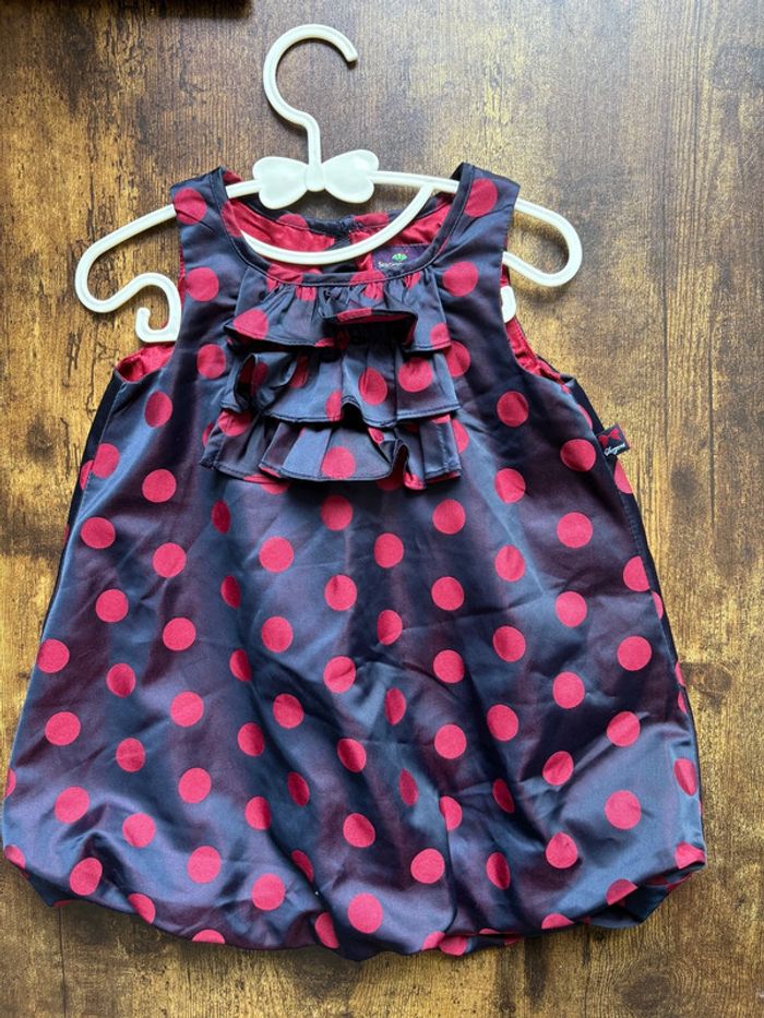 Robe à pois 12m