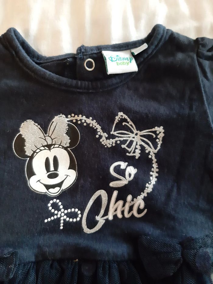 Robe bleu foncée Minnie - photo numéro 3