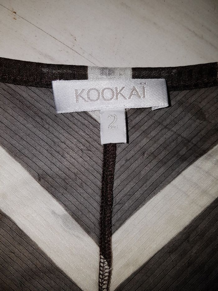 Top cache coeur marron kookai - photo numéro 2