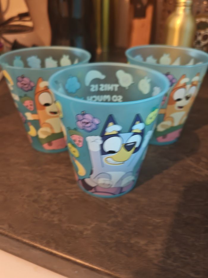 Verres bluey