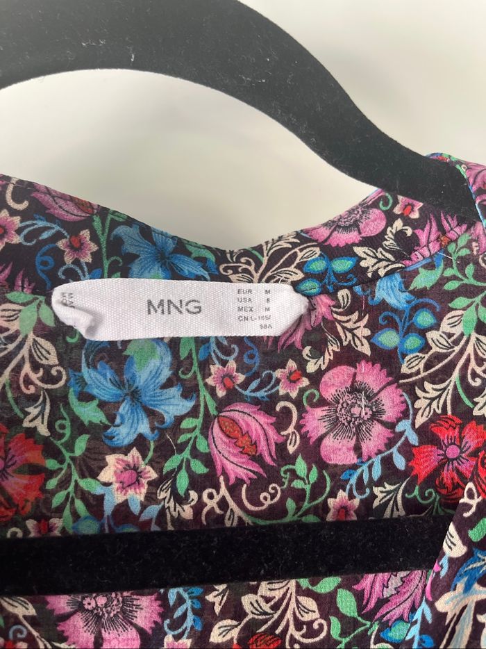 Blouse fleuri mango taille 38 - photo numéro 8