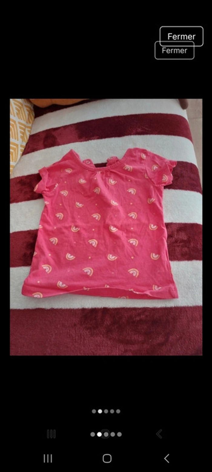 Tee-shirt fille 24mois - photo numéro 2
