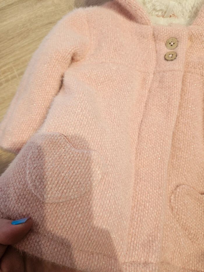 Manteau chaud fille 9 mois - photo numéro 2