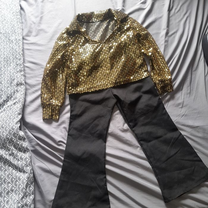 Ensemble deguisement disco 6/ 8 ans