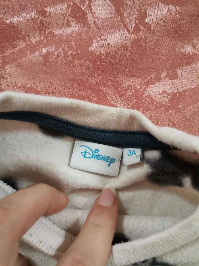 Pull Mickey noir et blanc 3 ans - photo numéro 5