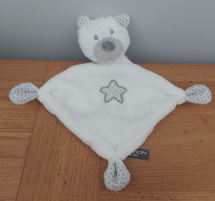 Doudou plat Ours - Sauthon