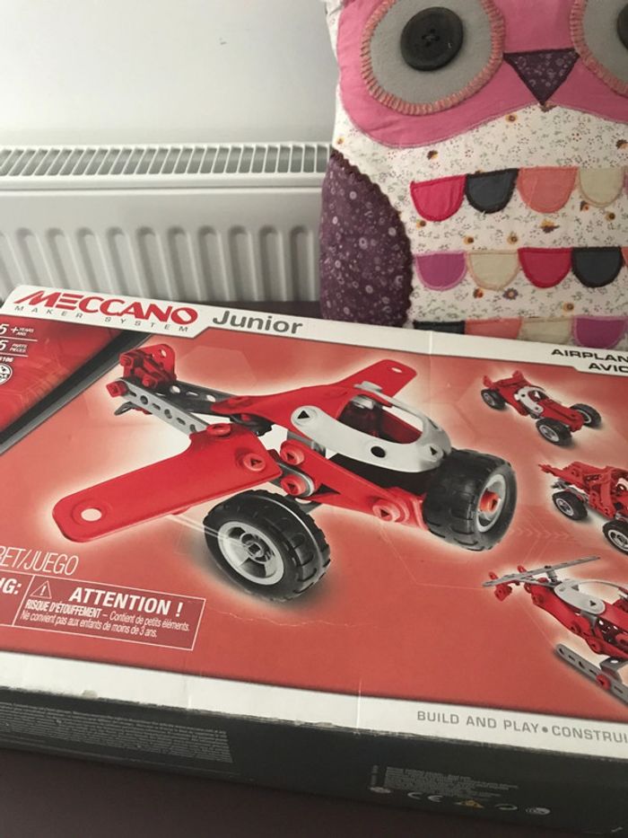 Meccano Junior avion  5 ans 4 en 1