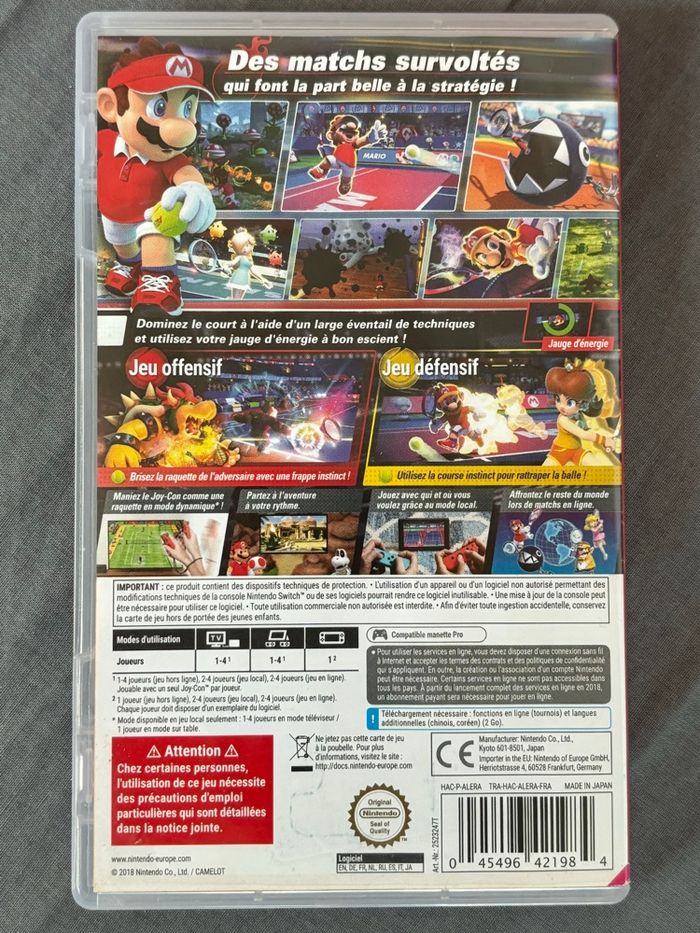Mario tennis aces switch - photo numéro 2
