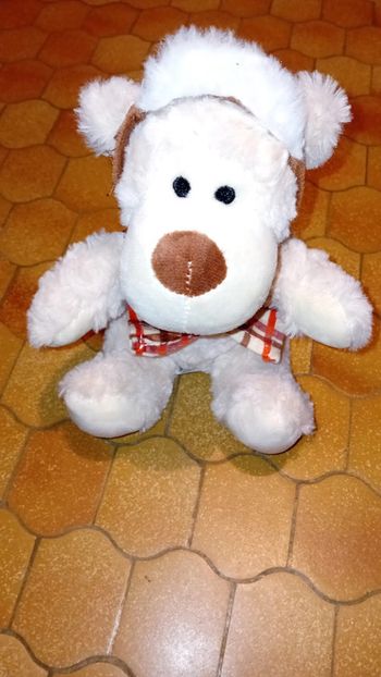 Jolie peluche aviateur