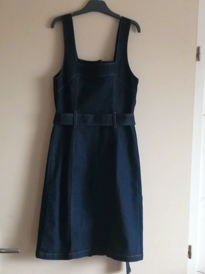 Robe en jean à bretelle Cache cache - photo numéro 3