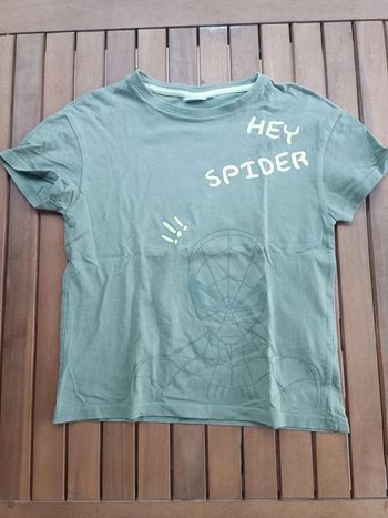 Tee shirt spiderman 8 ans