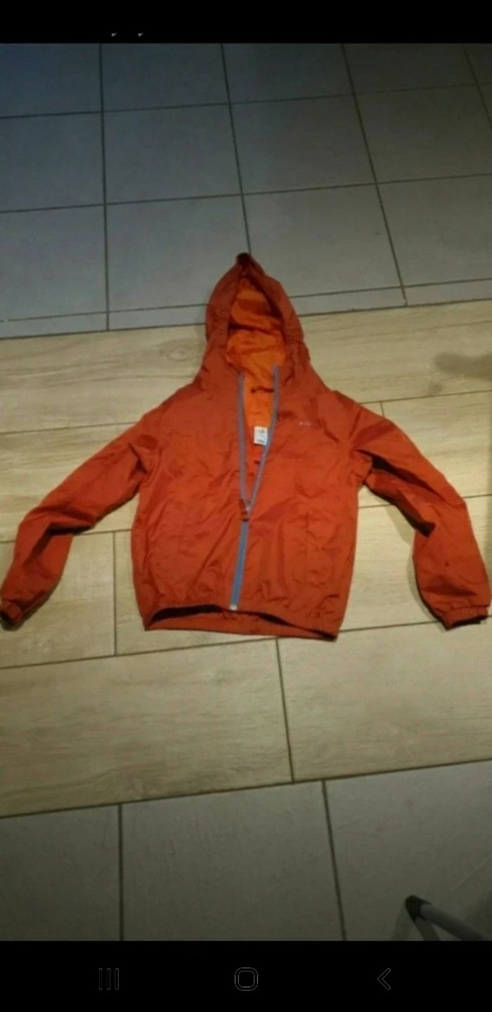Blouson kway quechua 8 ans