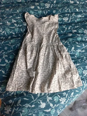 Robe fleury