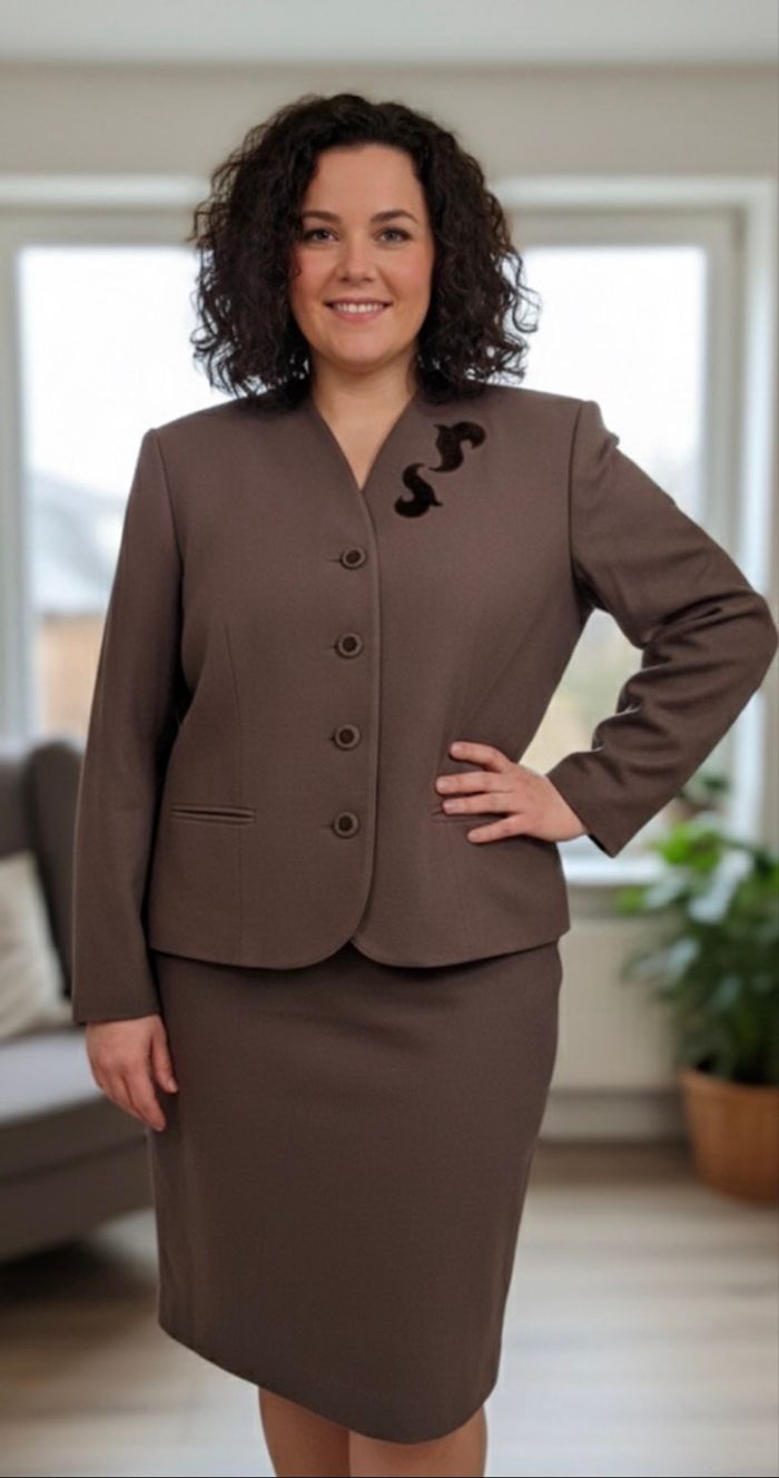 Ensemble tailleur blazer et jupe Gérard Pasquier taille 44