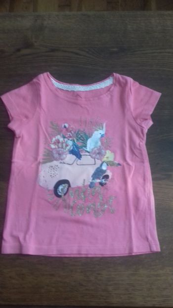 1 tee-shirt manche courte fille 3 ans 