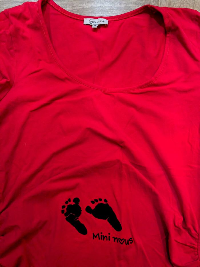 Lot T-shirts et short grossesse maternité - photo numéro 2