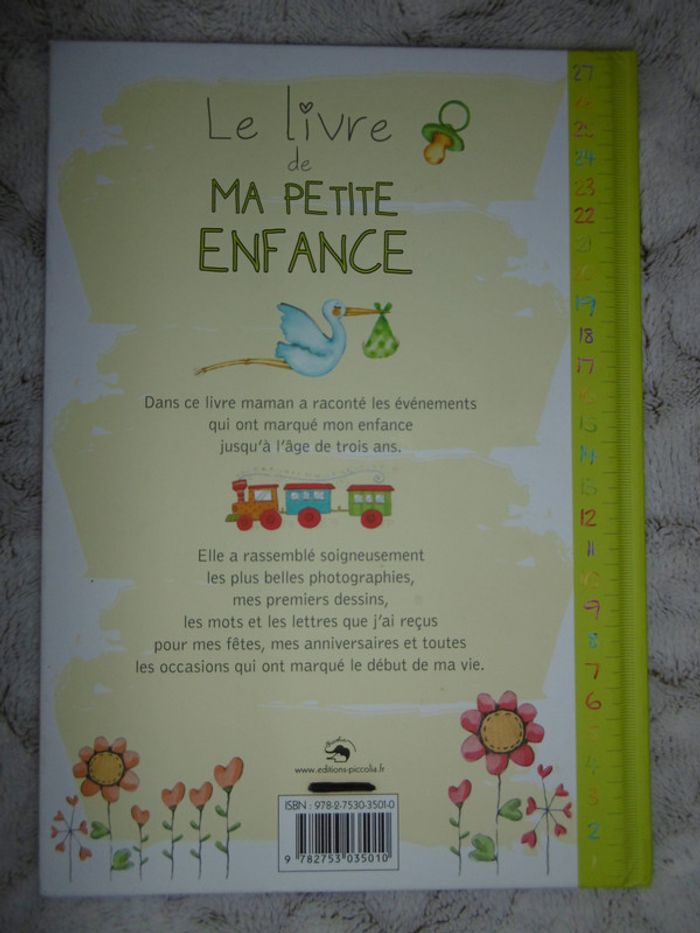 livre de ma petite enfance album naissance bébé - photo numéro 2