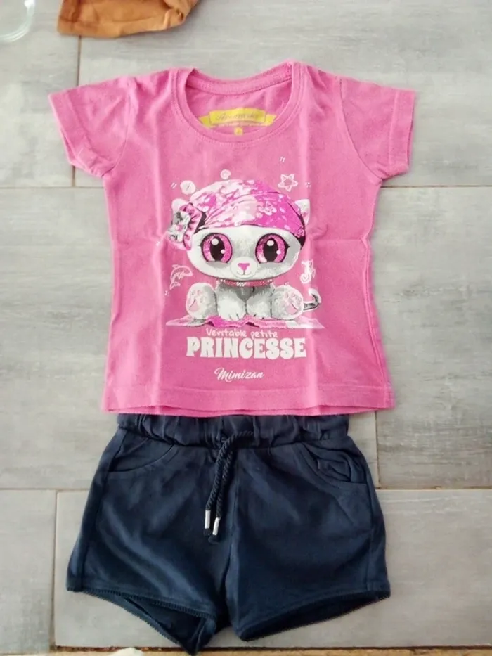 Tee shirts et short