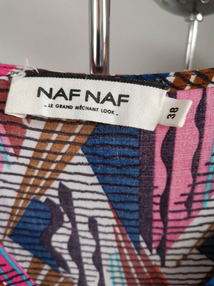 Robe Naf Naf multicolore T38 - photo numéro 4