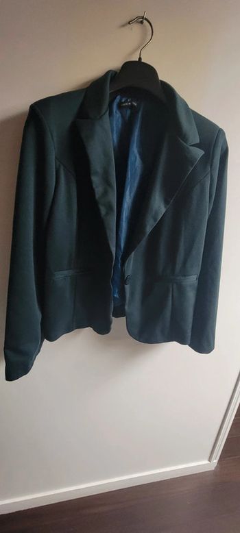Veste vert bouteille