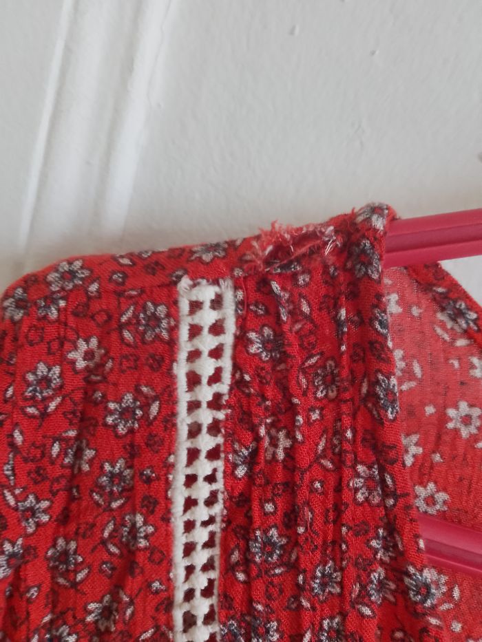 Robe imprimé rouge - photo numéro 3