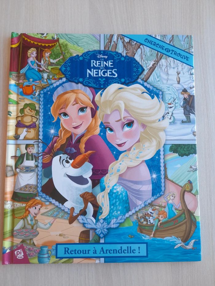 Cherche et Trouve La Reine des Neiges