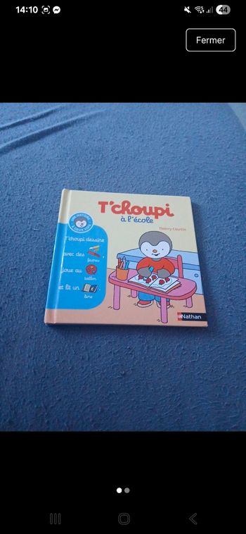 Livre tchoupi 