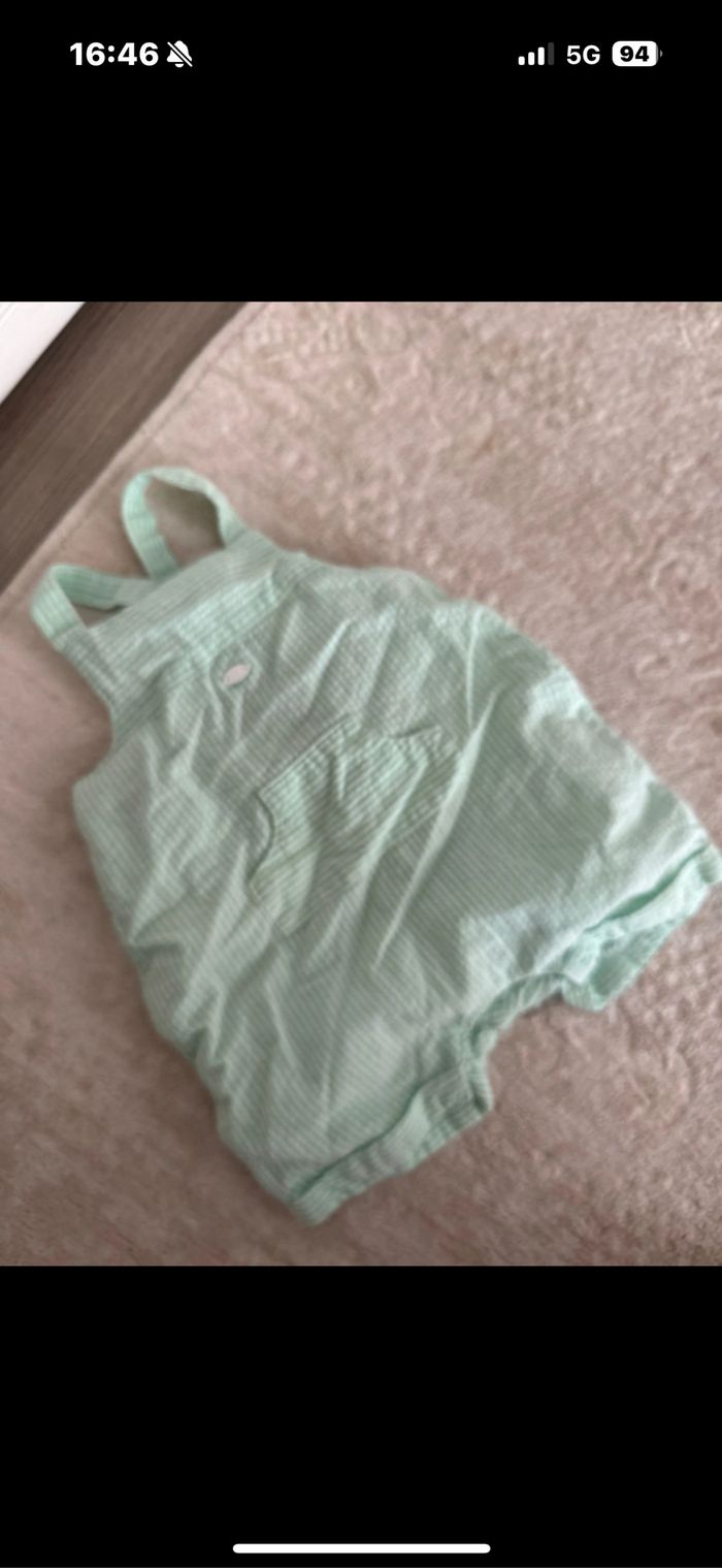 Combi short 3 mois cyrillus