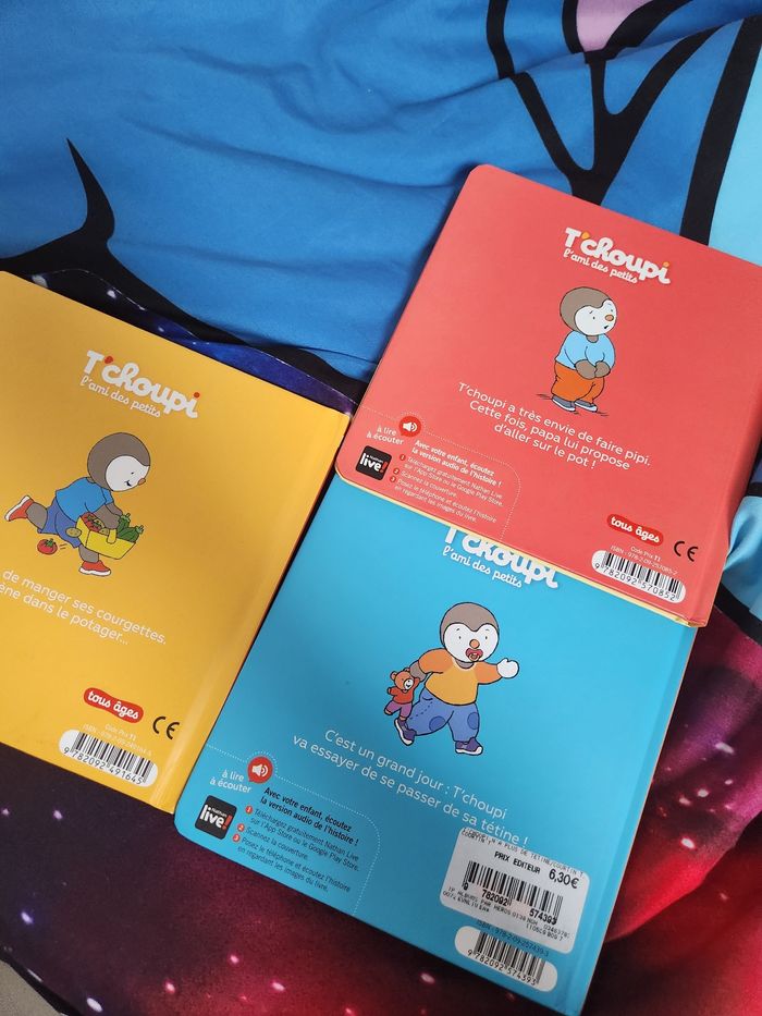 T'choupi 3 livres sonores avec téléphone - photo numéro 6