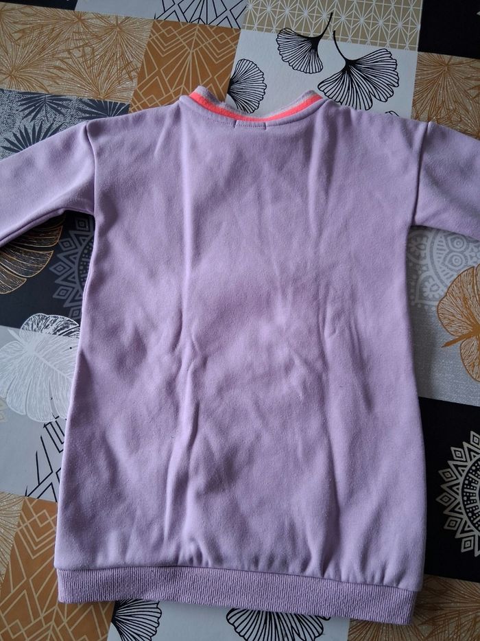 Robe sweat fille parme 5 ans - photo numéro 10