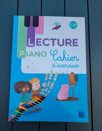 Cahier d'exercices CP Lecture Piano