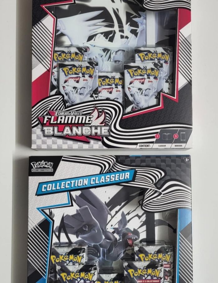 Pokémon lot de 2 coffrets 10.5 classeur - photo numéro 2