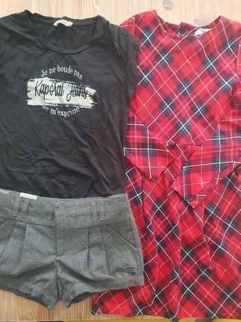Lot vêtements fille 10ans