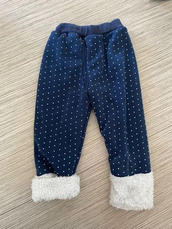 Pantalon fourré 18/24 mois