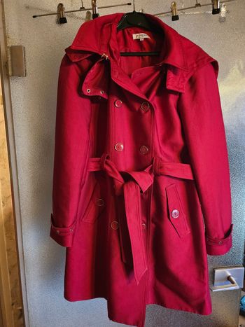 Trench capuche