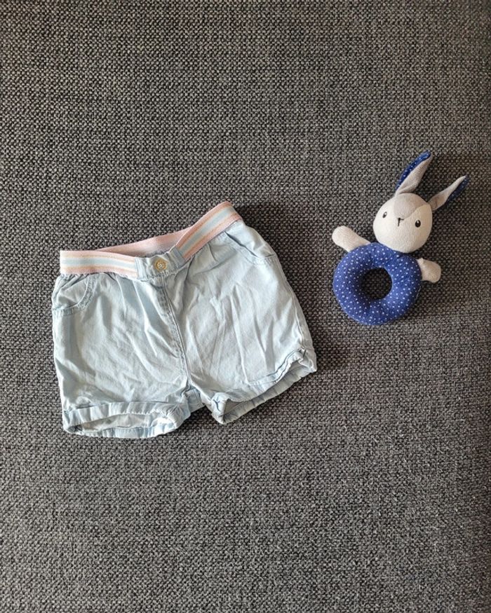 Short d'été fille 18 mois