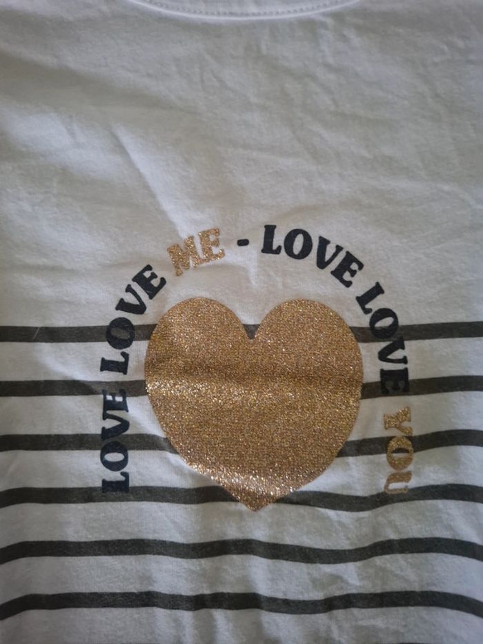 T shirt manche longue taille 5 ans - photo numéro 3