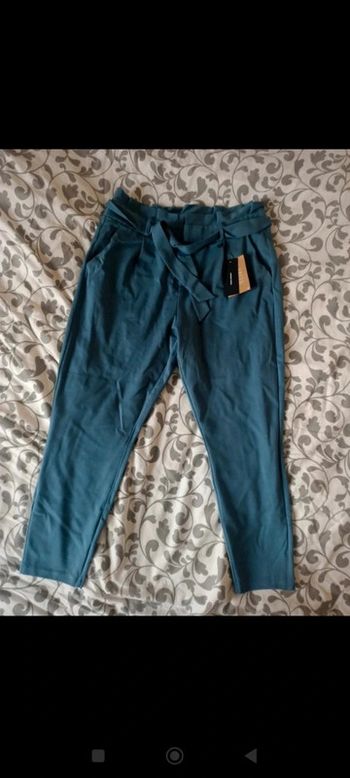 Pantalon bleu Véro Moda neuf avec étiquette xl automne